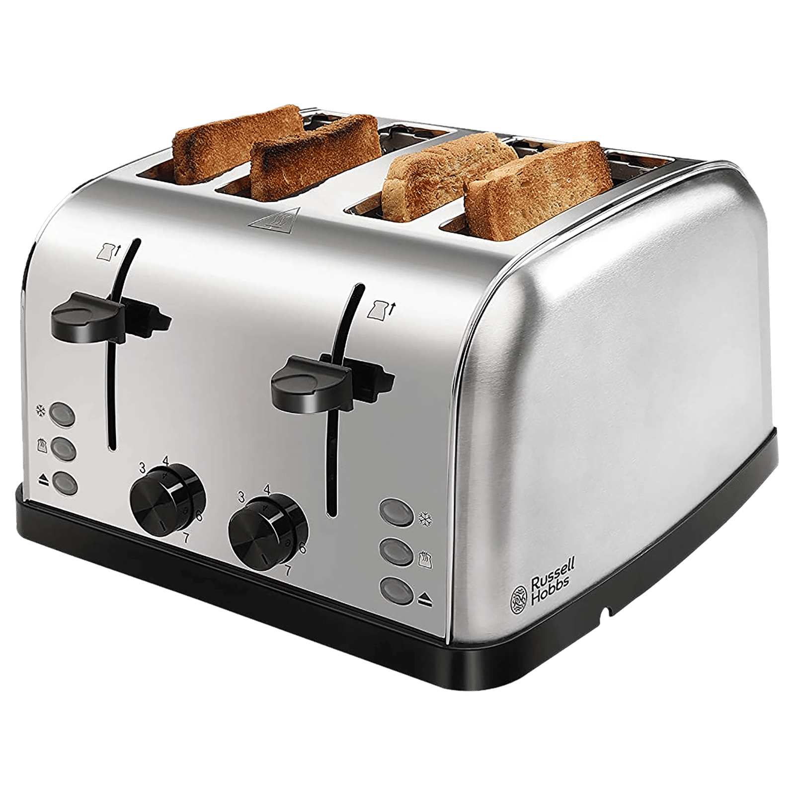 Buy Russell Hobbs 1500W 4 Slice PopUp Toaster with Removable Crumb